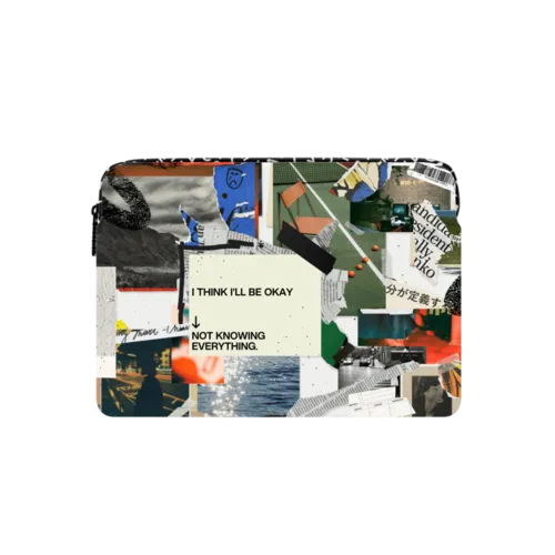 Overrated By Malavika Natesh | Small (13") / Impact Laptop Sleeve / Multicolor | Image 1