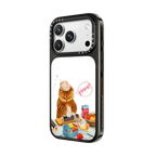 Mama cat | iPhone 18 Pro Max / Impact Case MagSafe Compatible - Glossy / Glossy Black | Image 2