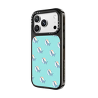 Medamayakai Leonarudo pattern | iPhone 18 Pro Max / Impact Case MagSafe Compatible - Glossy / Glossy Black | Image 2
