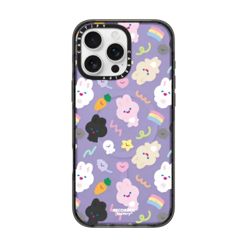 PARTY | iPhone 16 Pro Max / Impact Case MagSafe Compatible / Black | Image 1