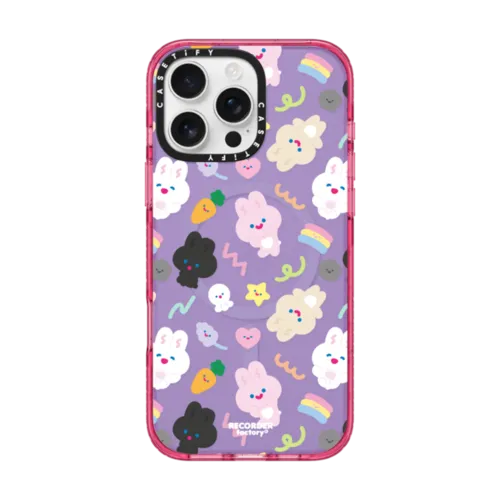 PARTY | iPhone 16 Pro Max / Impact Case MagSafe Compatible / Pink Fizz | Image 1