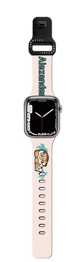 Coconut Grove Holiday BY BU2MA | Apple Watch Series 7-9 (45mm) / Impact Band / Black | Image 1