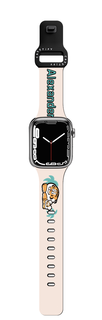 Coconut Grove Holiday BY BU2MA | Apple Watch Series 7-9 (45mm) / Impact Band / Black | Image 1