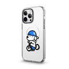 mini JOHN (Cycling) | iPhone 14 Pro Max / Impact Clear Case MagSafe Compatible / Clear | Image 2