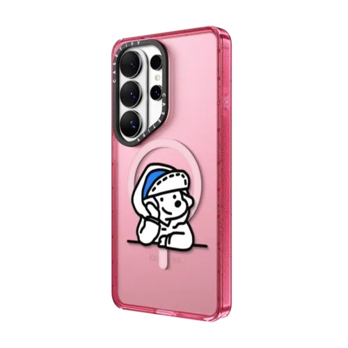 mini JOHN (Lover) | Galaxy S26 Ultra / Impact Magnetic Case / Primrose Pink | Image 2