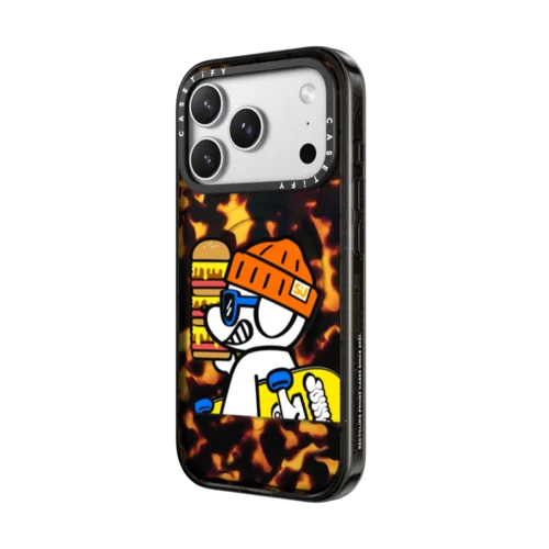 What's UP JOHN! (Mega burger) | iPhone 17 Pro / Impact Case MagSafe Compatible / Tortoiseshell | Image 2