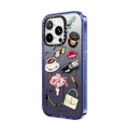 My Daily Fashion Items | iPhone 16 Pro Max / Impact Case MagSafe Compatible / Glitter Indigo | Image 2