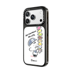 No icecream No life | iPhone 18 Pro Max / Impact Case MagSafe Compatible - Glossy / Glossy Black | Image 2
