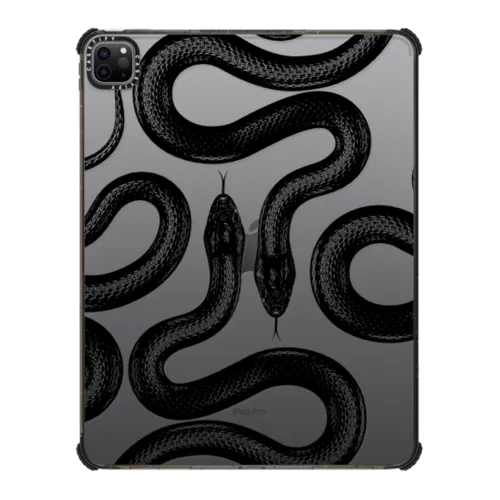 Black Kingsnake | iPad Pro 12.9-inch (5th/6th gen) / iPad Impact Case / Black | Image 1