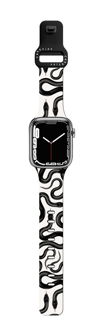Black Kingsnake | Apple Watch Series 7-9 (45mm) / Impact Band / Black | Image 1