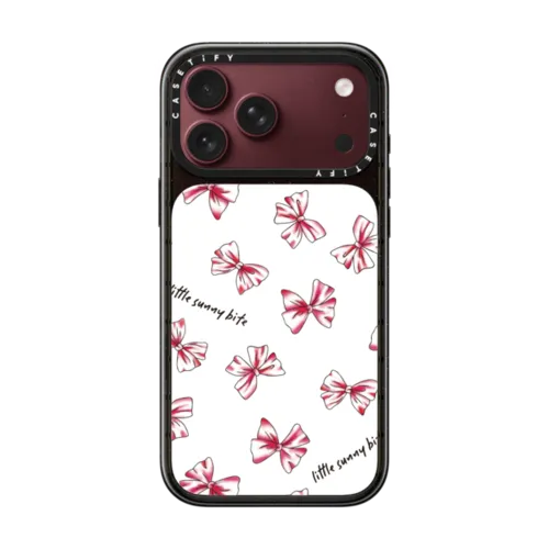 Bow- Little Sunny Bite | iPhone 18 Pro Max / Impact Case MagSafe Compatible - Glossy / Glossy Black | Image 1