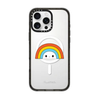 Little Rainbow | iPhone 16 Pro Max / Impact Case MagSafe Compatible / Black | Image 1