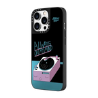 Always On My Mind | iPhone 14 Pro Max / Mirror Case MagSafe Compatible / Silver on Black | Image 2