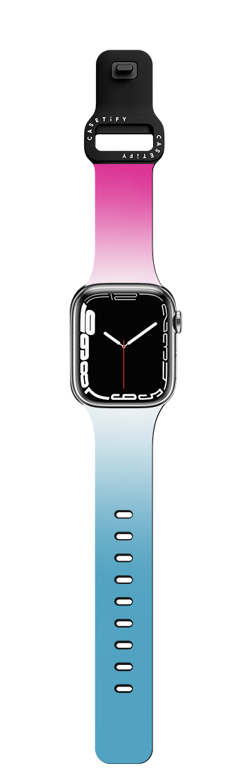 Cotton Candy | Apple Watch Series 7-9 (45mm) / Impact Band / Black | Image 1