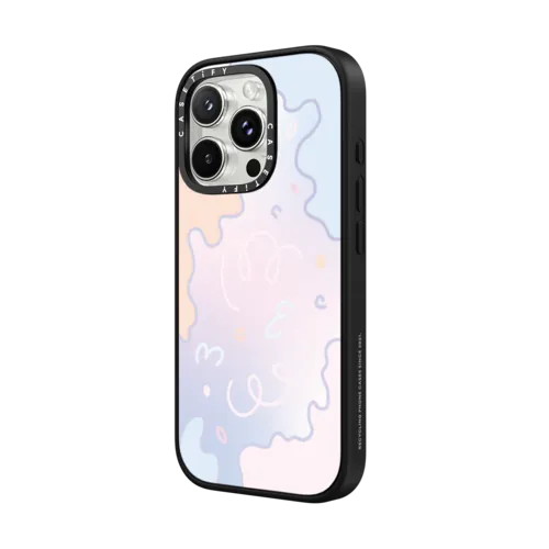 Pastel Gradient | iPhone 16 Pro Max / Impact Case MagSafe Compatible / Matte Black | Image 2