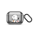 DRAWING | AirPods Pro 3 / Earbuds Mirror Case / Silver | Image 1