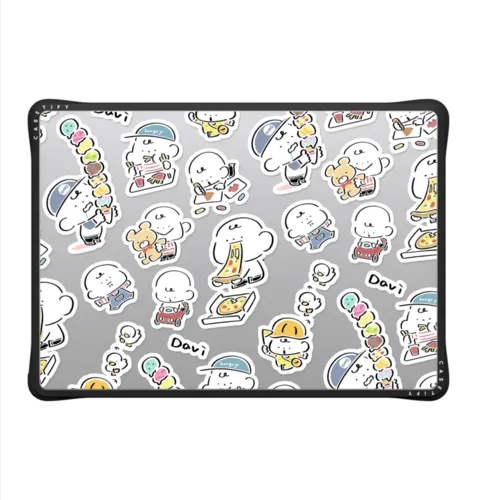CUTE DAVIS | MacBook Pro 14-inch (M1 - M5) / MacBook Impact Case / Black | Image 2