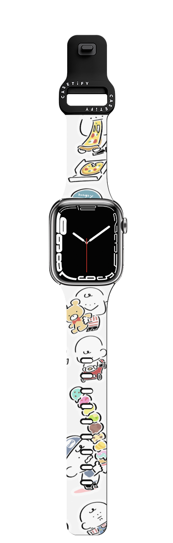 CUTE DAVIS | Apple Watch Series 7-9 (45mm) / Impact Band / Black | Image 1