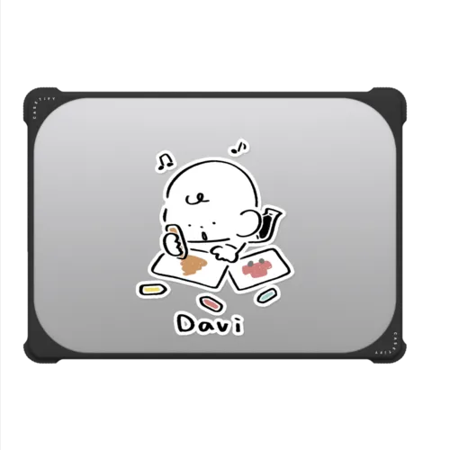 DRAWING | MacBook Pro 14-inch (M1 - M5) / MacBook Bounce Case / Black | Image 2