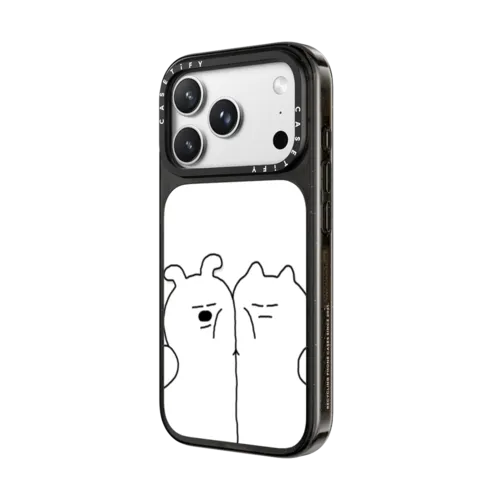 SOSO CAT&DOG | iPhone 18 Pro Max / Impact Case MagSafe Compatible - Glossy / Glossy Black | Image 2