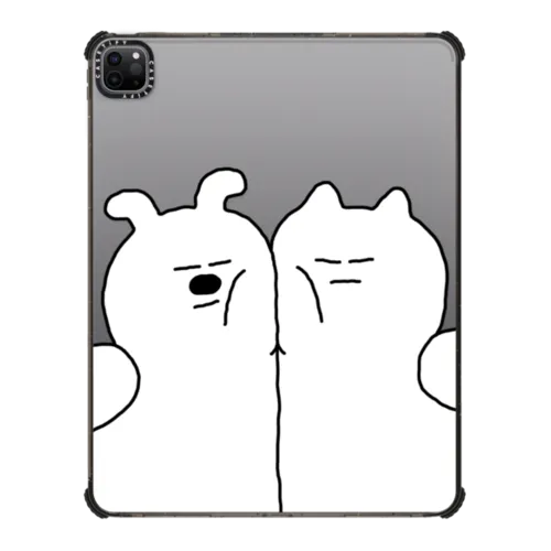 SOSO CAT&DOG | iPad Pro 12.9-inch (5th/6th gen) / iPad Impact Case / Black | Image 1