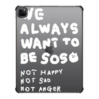ALWAYS SOSO | iPad Pro 12.9-inch (5th/6th gen) / iPad Impact Case / Black | Image 1