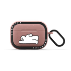 SLEEPING SOSO | AirPods Pro 2 / Earbuds Bounce Case / Matte Dusty Rose | Image 1