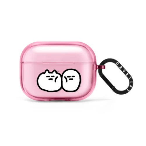 SOSO CAT&HUMAN | AirPods Pro 2 / Earbuds Impact Case / Pink Fizz | Image 1