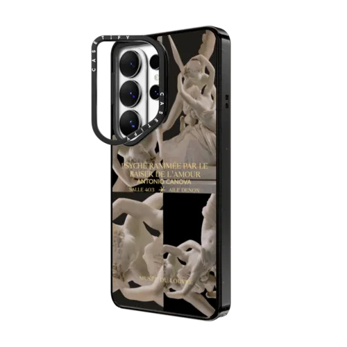 Département des Sculptures - Psyché ranimée par le baiser de l’Amour - Salle 403 Case | Galaxy S26 Ultra / Impact Ring Stand Magnetic Case / Black | Image 2