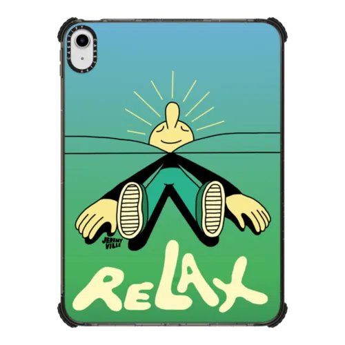 Relax | iPad 10.9-inch (10th gen) / iPad Impact Case / Black | Image 1