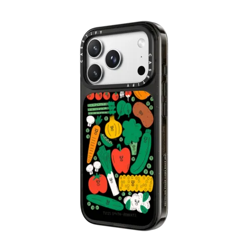 Veggies | iPhone 18 Pro Max / Impact Case MagSafe Compatible - Glossy / Glossy Black | Image 2