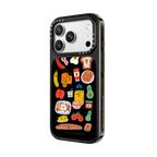 Breakfast Bits | iPhone 18 Pro Max / Impact Case MagSafe Compatible - Glossy / Glossy Black | Image 2