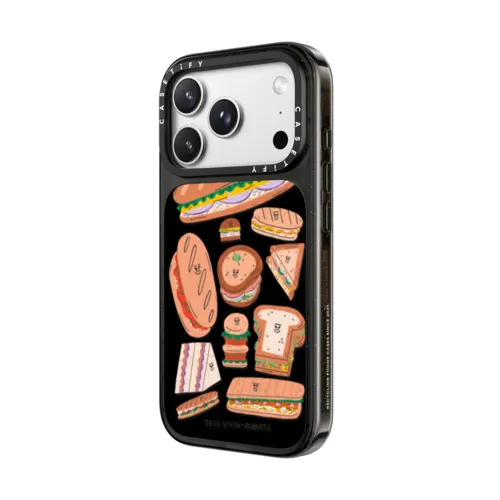 Sandwiches | iPhone 18 Pro Max / Impact Case MagSafe Compatible - Glossy / Glossy Black | Image 2