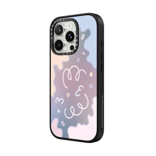 Pastel Gradient | iPhone 16 Pro Max / Impact Case MagSafe Compatible / Matte Black | Image 2