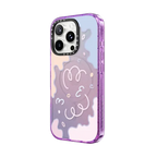 Transparent Pastel Gradient | iPhone 16 Pro Max / Impact Case MagSafe Compatible / Glitter Purple | Image 2