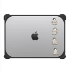 Hula hoop by Sheba | MacBook Pro 14-inch (M1 - M5) / MacBook Bounce Case / Black | Image 2