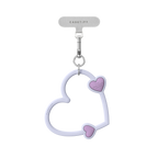 Heart Phone Wristlet  - Periwinkle Promise