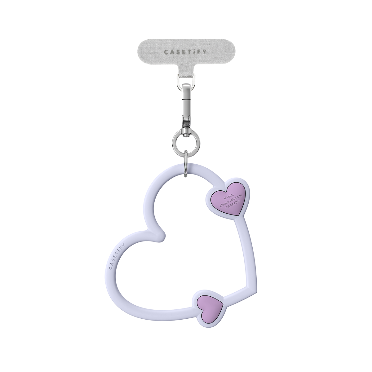 Heart Phone Wristlet  - Periwinkle Promise