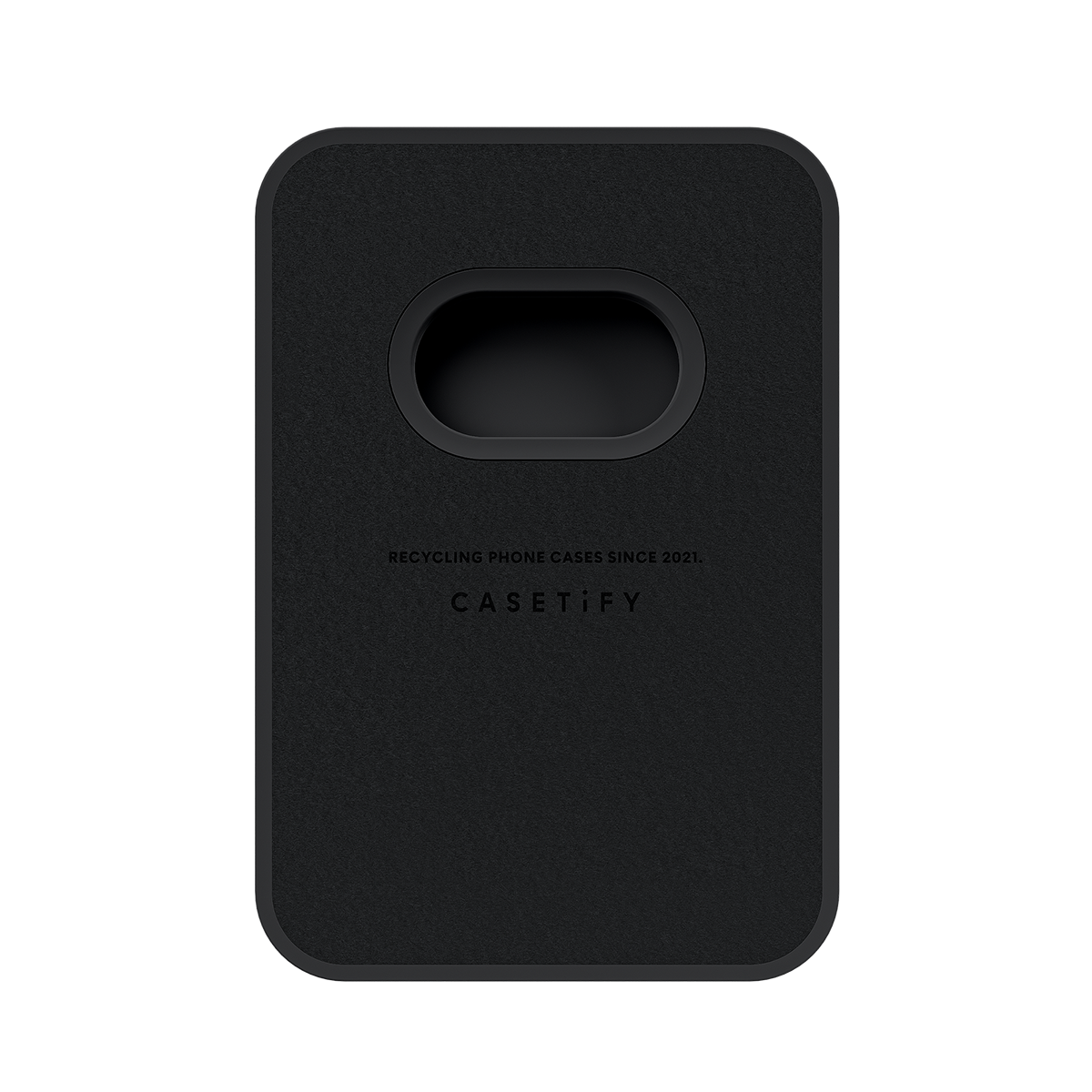 Snappy Ripple Wallet MagSafe Compatible - Black