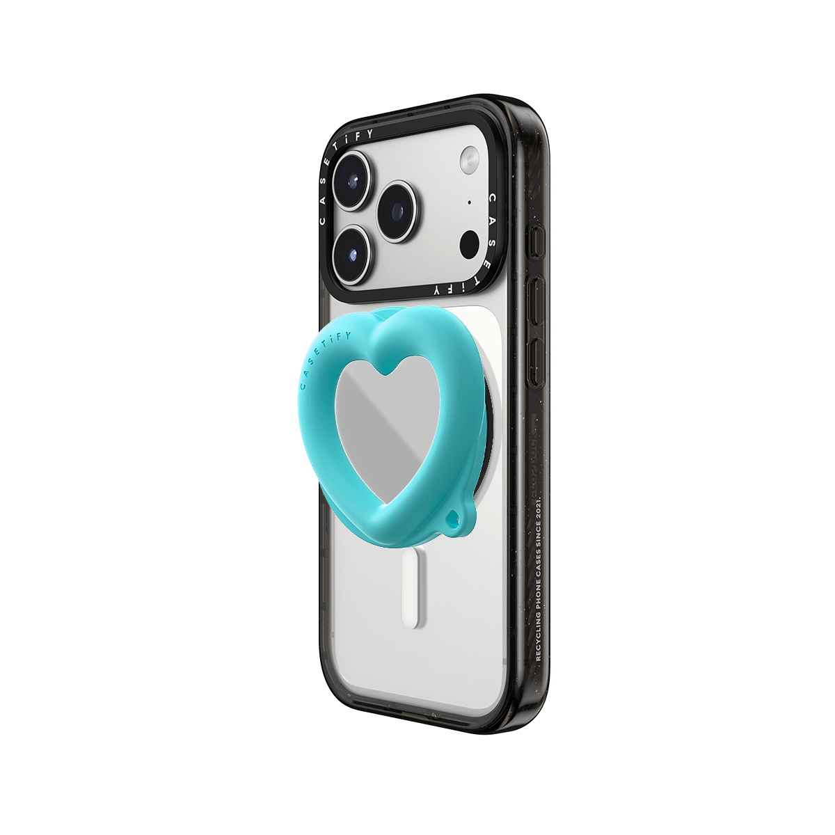 Snappy Candy Mirror Grip Stand - Mint Blue