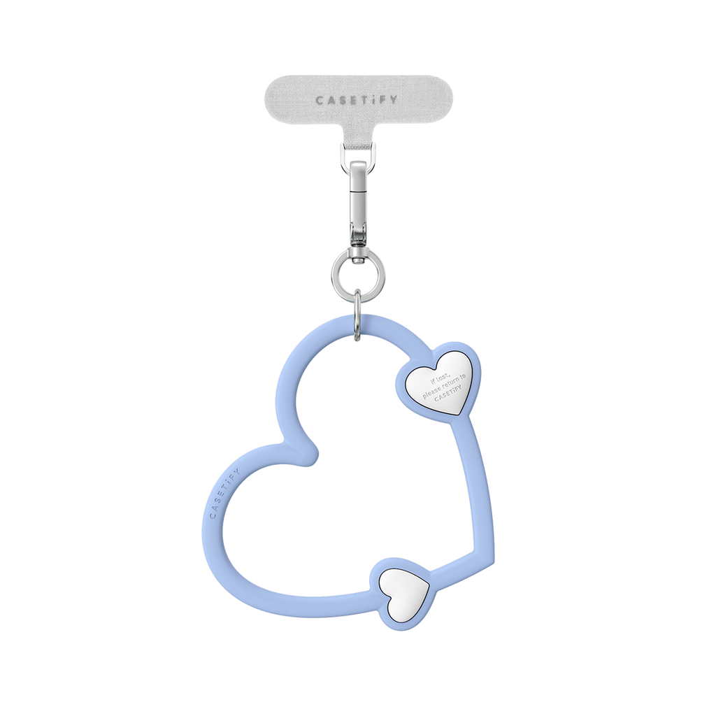 Jelly Wristlet - Heart - Blue Bliss
