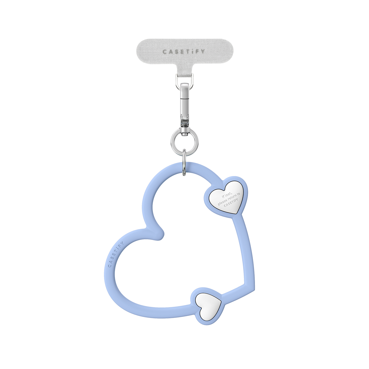Jelly Wristlet - Heart - Blue Bliss