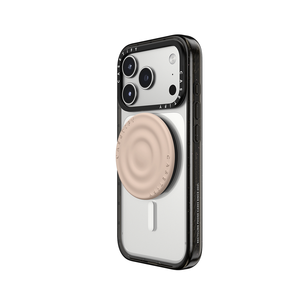 Snappy Ripple Grip Stand MagSafe Compatible - Oat