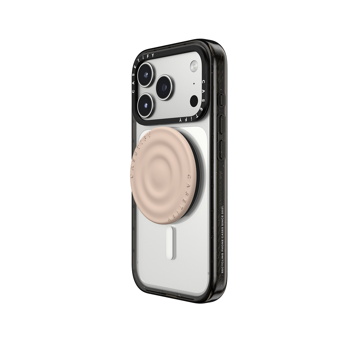 Snappy Ripple Grip Stand MagSafe Compatible - Oat