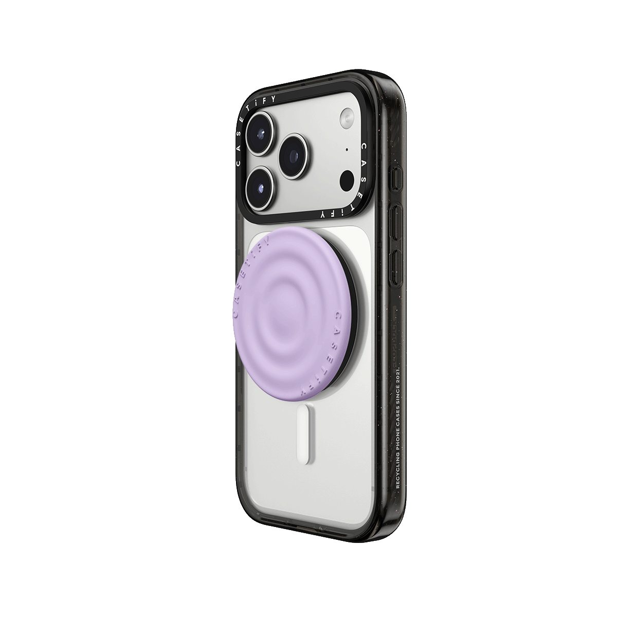 Snappy Ripple Grip Stand MagSafe Compatible - Lavender