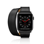 2-in-1 Italian Leather Band 41mm (Series 7-9) - Black