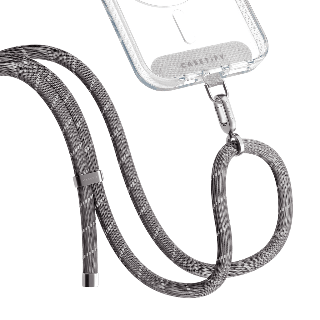 Rope Cross-body Strap - Charcoal (8mm) | Image 1