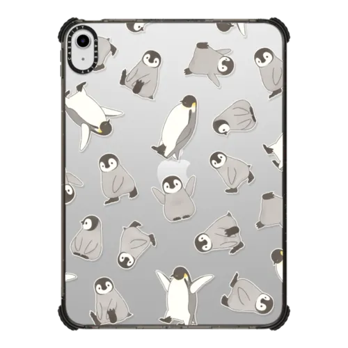 Penguin sticker | iPad 10.9-inch (10th gen) / iPad Impact Case / Black | Image 1