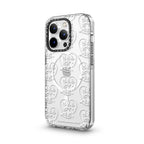 ULDD White Pattern Heart Case