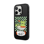 ULDD Croaking Gourmet Case | iPhone 16 Pro Max / Impact Case MagSafe Compatible / Matte Black | Image 2